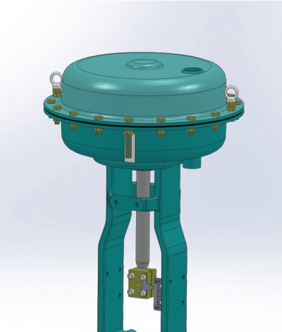 1X280 多彈簧式氣動薄膜式執(zhí)行機構(gòu)